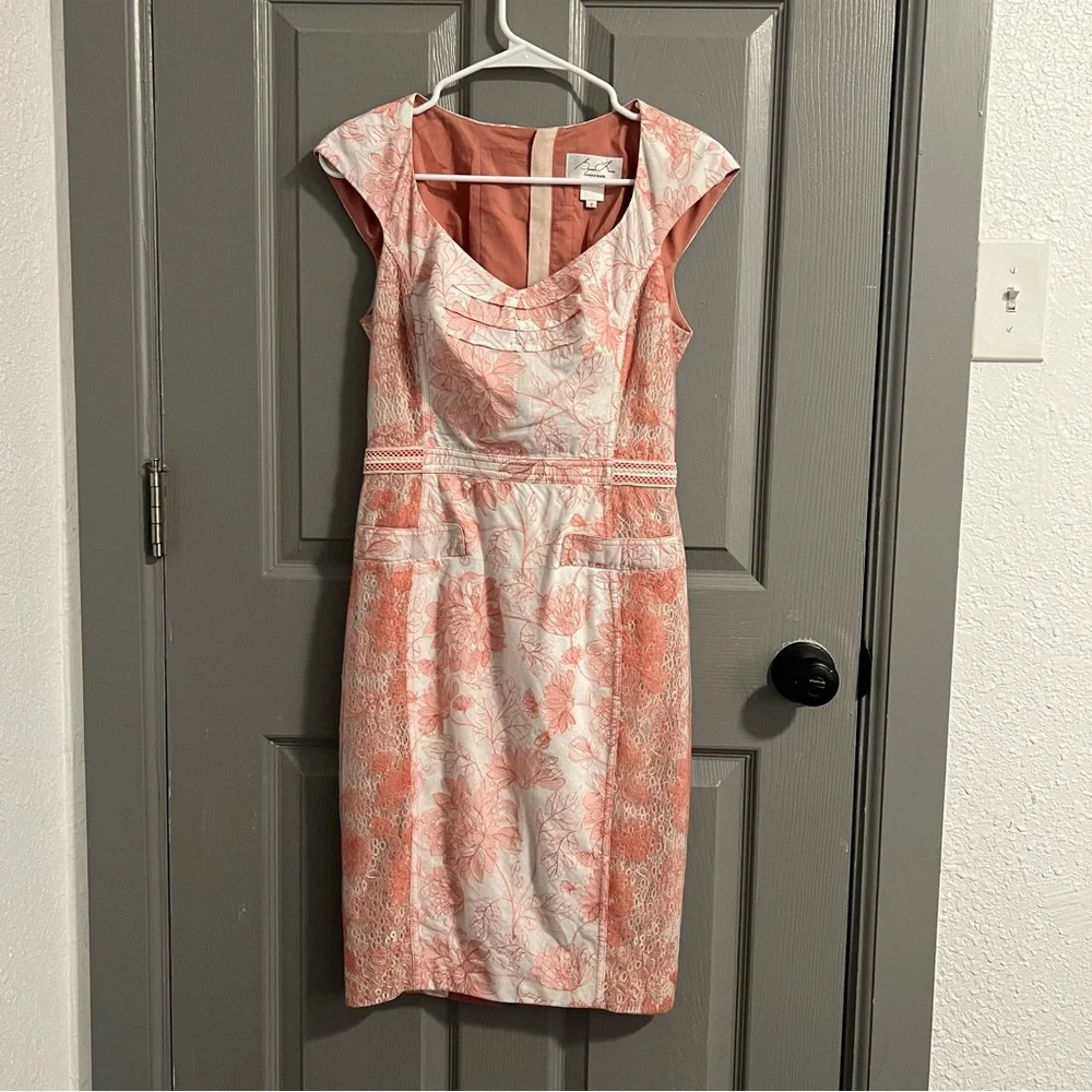 Byron Lars Pink and White floral Dress - Picture 2 of 7